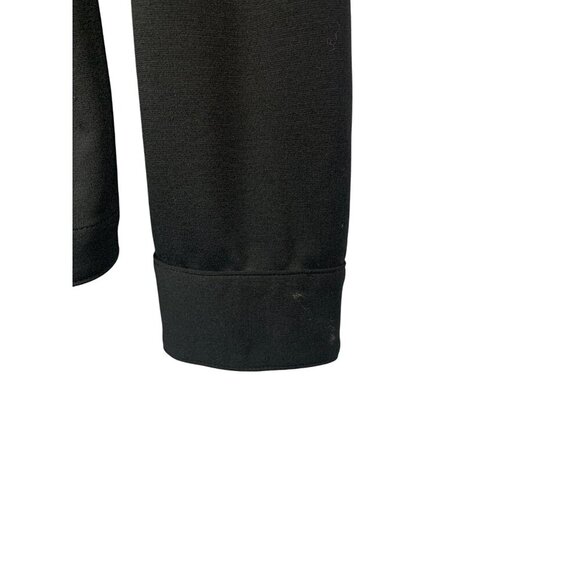 Chicos Womens Long Sleeve Button-Up Jacket Size 3 Black Rayon/Polyester Blend - Picture 3 of 5